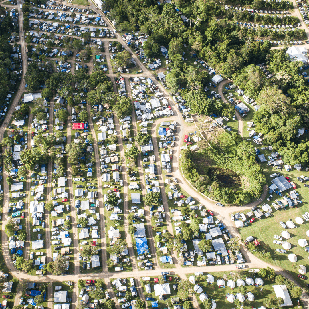 Festival-Camping Area Festivalzelte mieten mit ilovegoa.de