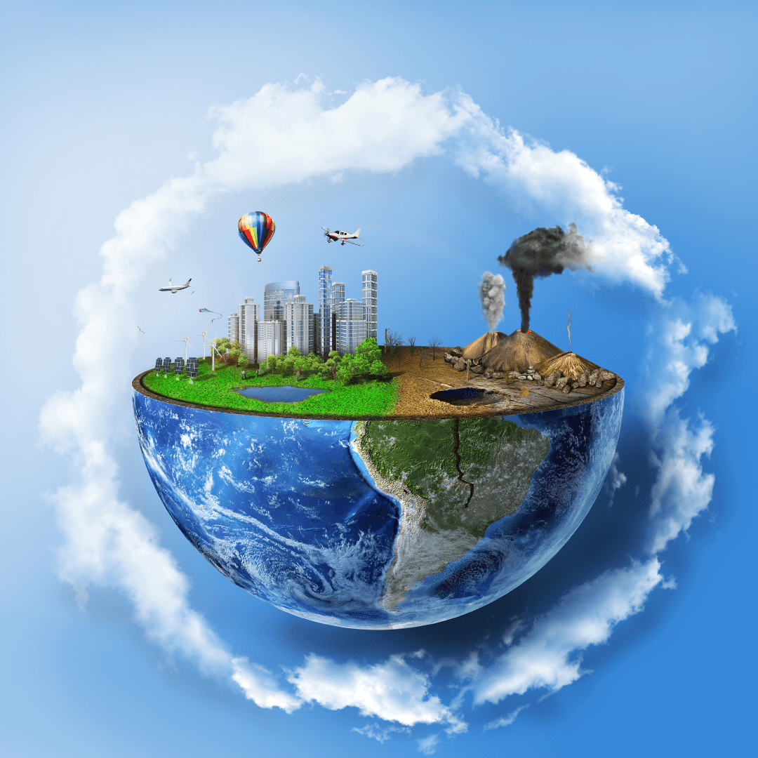 Öko Plane Nachhaltigkeit Umweltschutz Naturbewusst